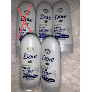 ダヴ(Dove（Unilever）)のDove ダヴ　消毒ジェル　Hand sanitizer 4本セット(ハンドクリーム)