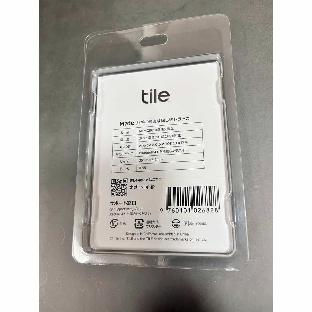 新品 Tile mate 2020 電池交換版  tilemate スマホ/家電/カメラのスマホアクセサリー(その他)の商品写真