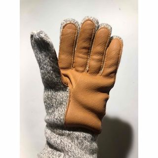 1980s USA デッドストックBRONER ウ–ル×ディアスキンglove(その他)