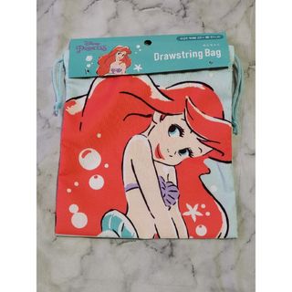ディズニー(Disney)のアリエル　巾着　バネ口ポーチ　ディズニープリンセス　リトル・マーメイド(キャラクターグッズ)