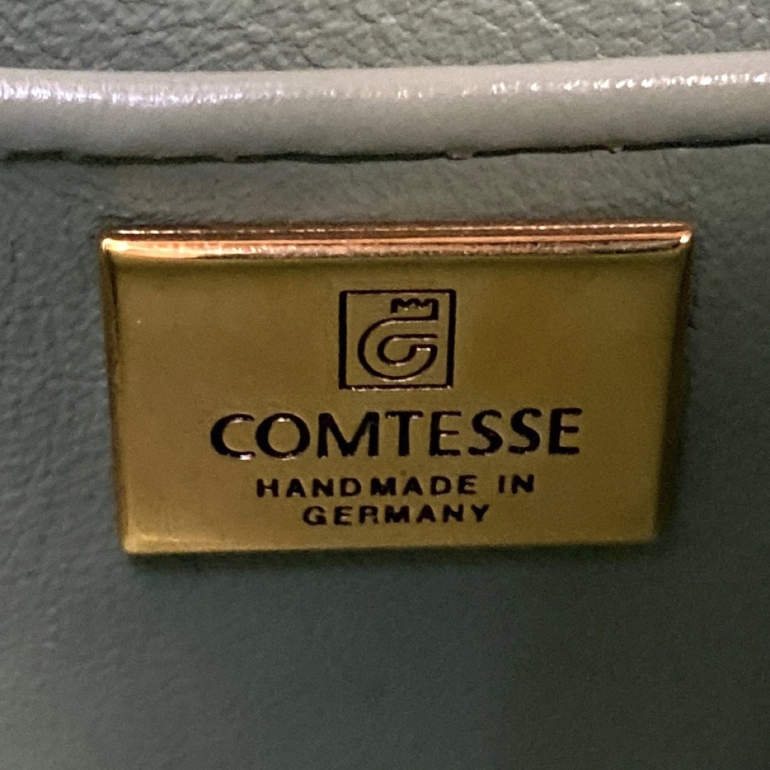 COMTESSECOMTESSEコンテスオリーブ色ハンドバッグ