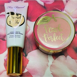 トゥフェイス(Too Faced)のトゥーフェイス　too faced ２点　現品　化粧下地　ルースパウダー　マット(化粧下地)