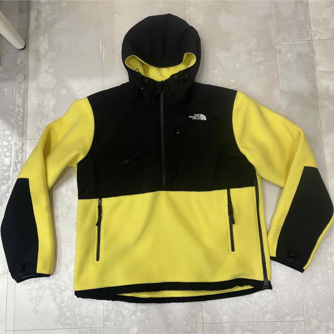 THE NORTH FACE(ザノースフェイス)のTHE NORTH FACEフリースデナリ US限定 肉厚 (USサイズL)黄 メンズのジャケット/アウター(マウンテンパーカー)の商品写真