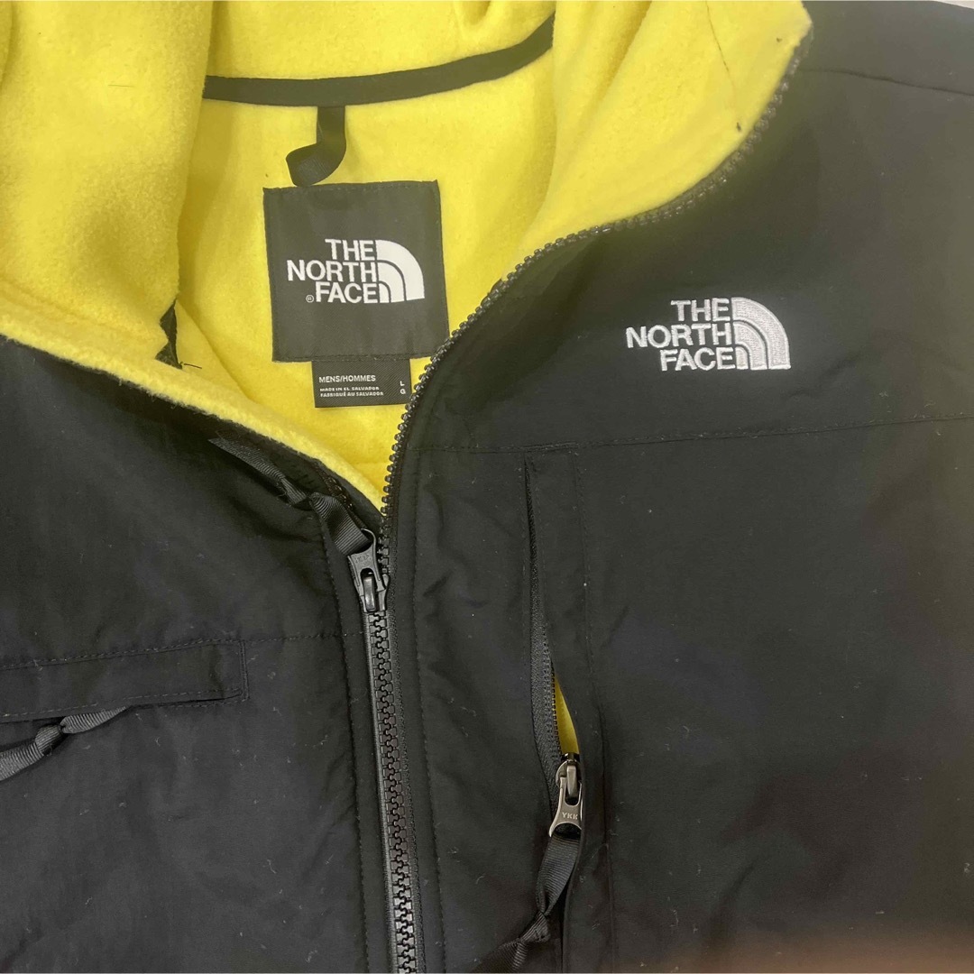 THE NORTH FACE(ザノースフェイス)のTHE NORTH FACEフリースデナリ US限定 肉厚 (USサイズL)黄 メンズのジャケット/アウター(マウンテンパーカー)の商品写真