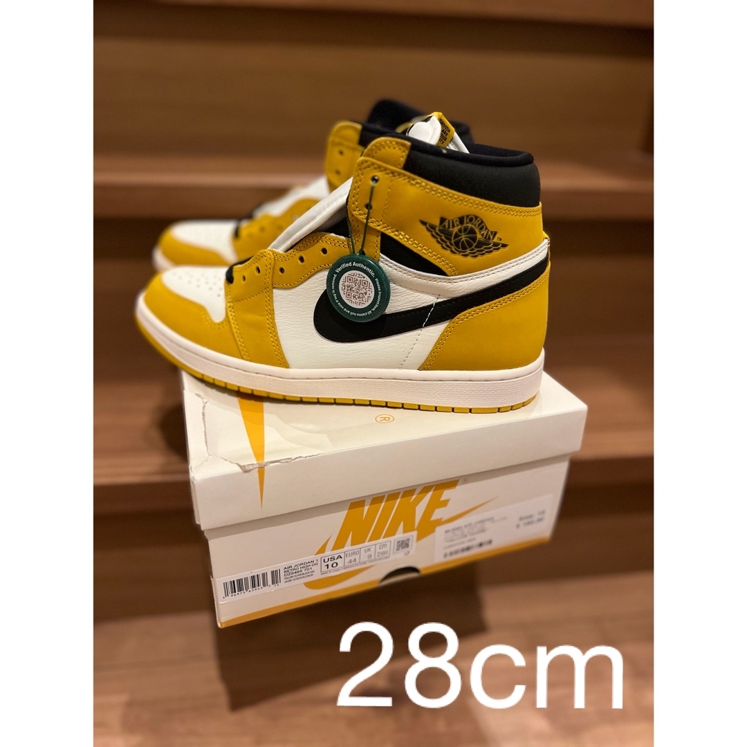 Jordan Brand（NIKE）(ジョーダン)のAir Jordan 1 Retro High OG Yellow Ochre メンズの靴/シューズ(スニーカー)の商品写真