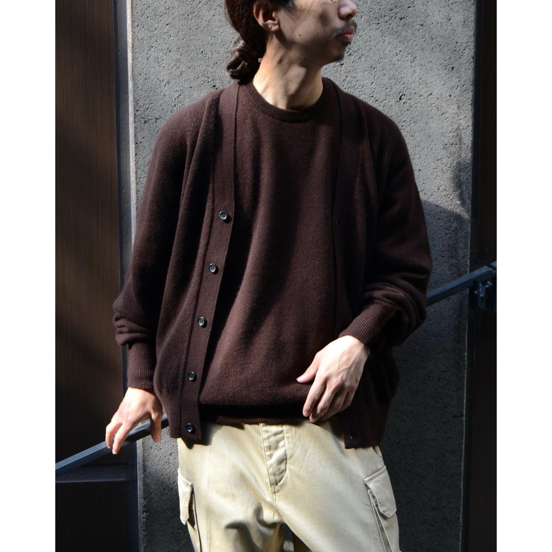 COMOLI(コモリ)のherill wholegarment pullover for 1LDK 4 メンズのトップス(ニット/セーター)の商品写真