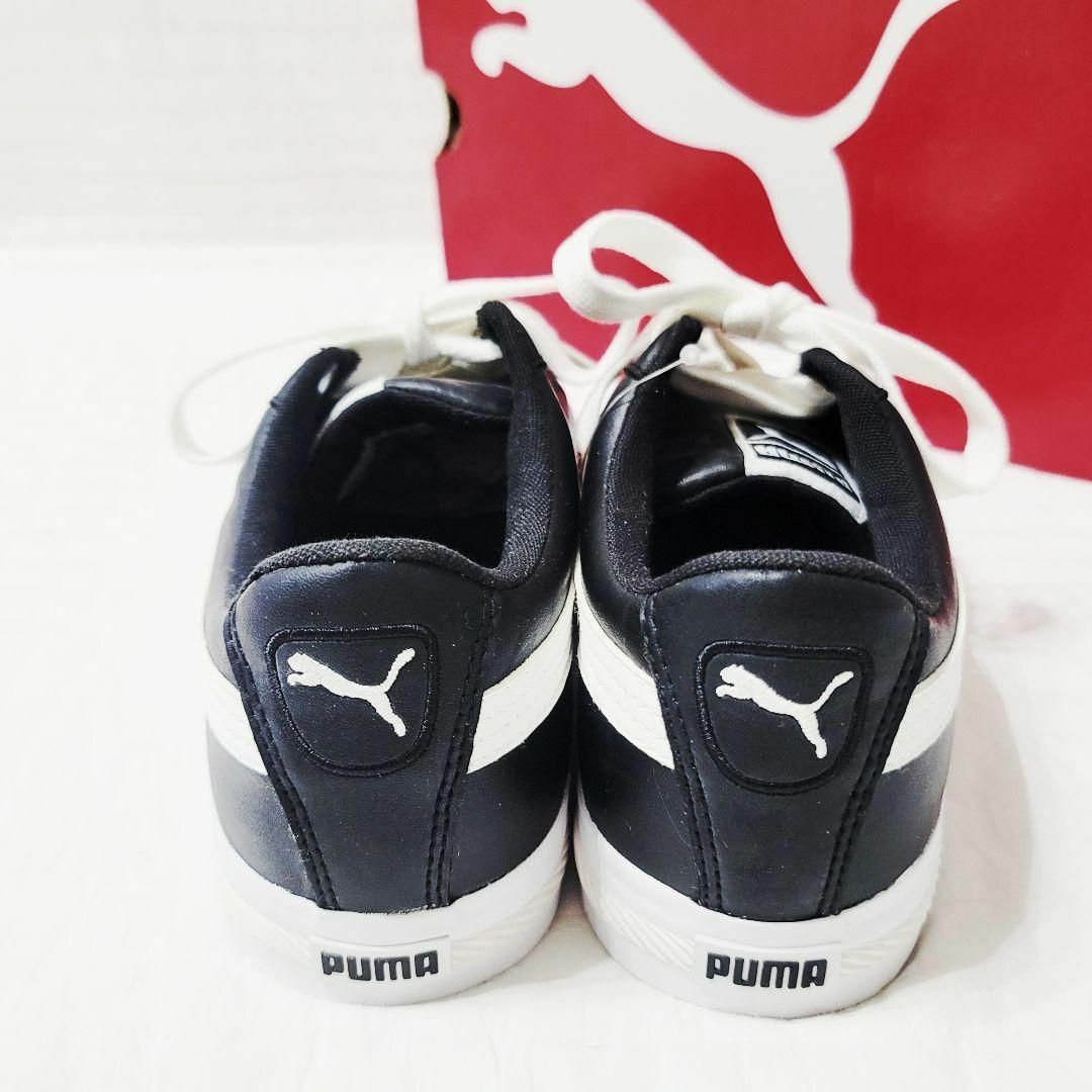 PUMA(プーマ)の未使用 PUMA プーマ スニーカー コートSL ブラック ホワイト 23.5 レディースの靴/シューズ(スニーカー)の商品写真