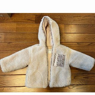 ザラキッズ(ZARA KIDS)のZARA baby フード付きボアアウター(ジャケット/上着)