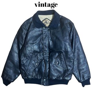 ART VINTAGE - 90’s vintage 牛革レザージャケット スタジャン 常田大希