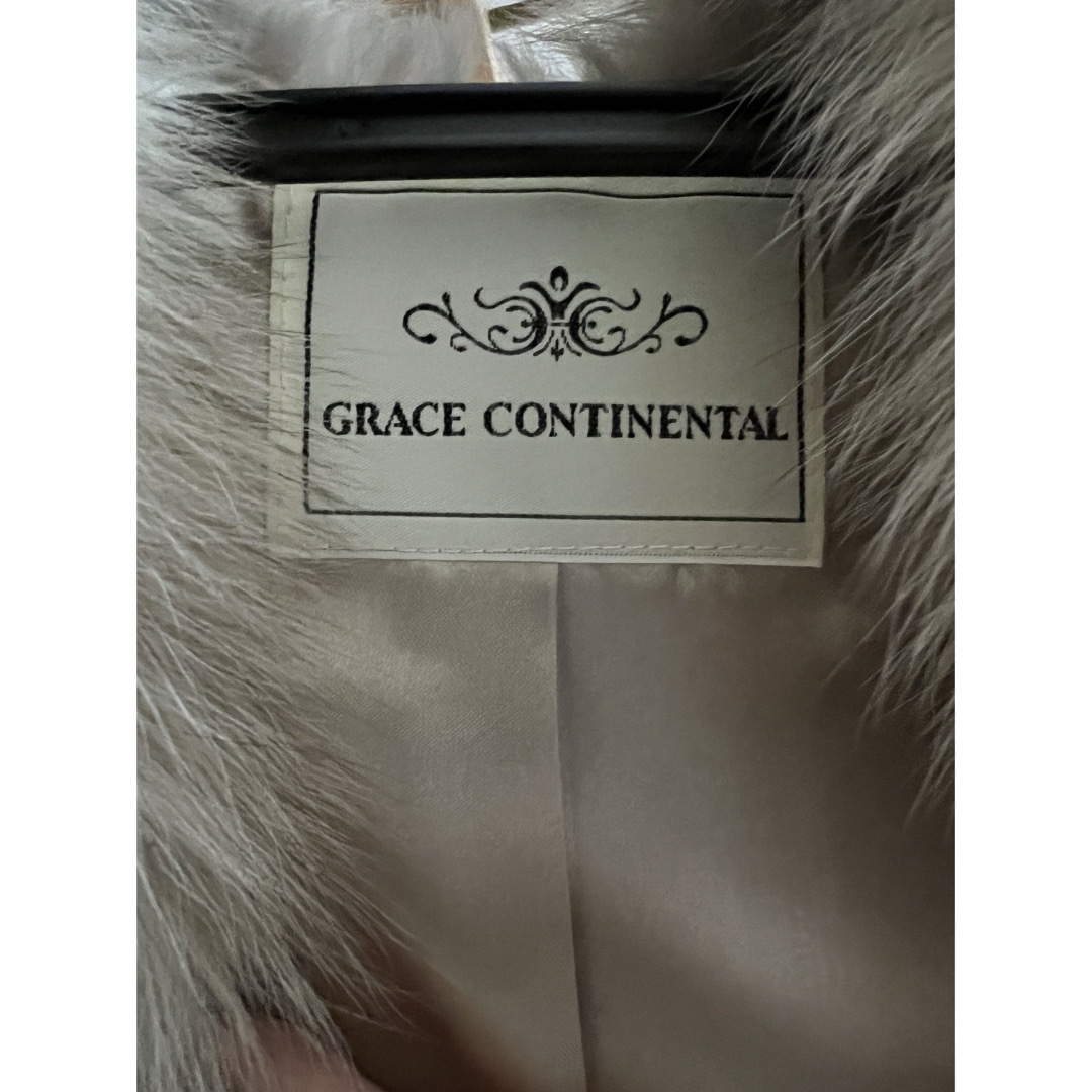 GRACE CONTINENTAL(グレースコンチネンタル)の★ PK ⋈様 専用★美品★グレースコンチネンタル★ファーコート★ レディースのジャケット/アウター(毛皮/ファーコート)の商品写真