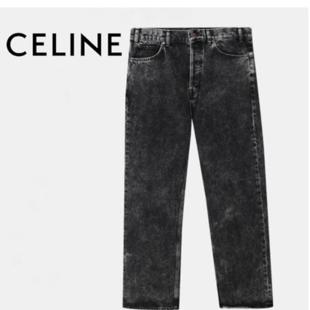 celine(セリーヌ)のCELINE/セリーヌ　29inch Wash denim cart jeans メンズのパンツ(デニム/ジーンズ)の商品写真