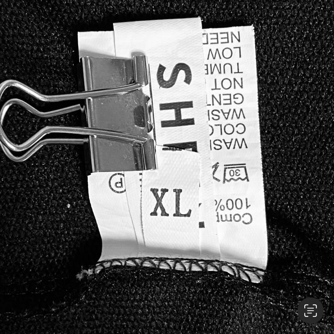 SHEIN(シーイン)のst353 SHEIN シーイン トップス カットソー 伸縮性 艶感ブラック レディースのトップス(カットソー(半袖/袖なし))の商品写真