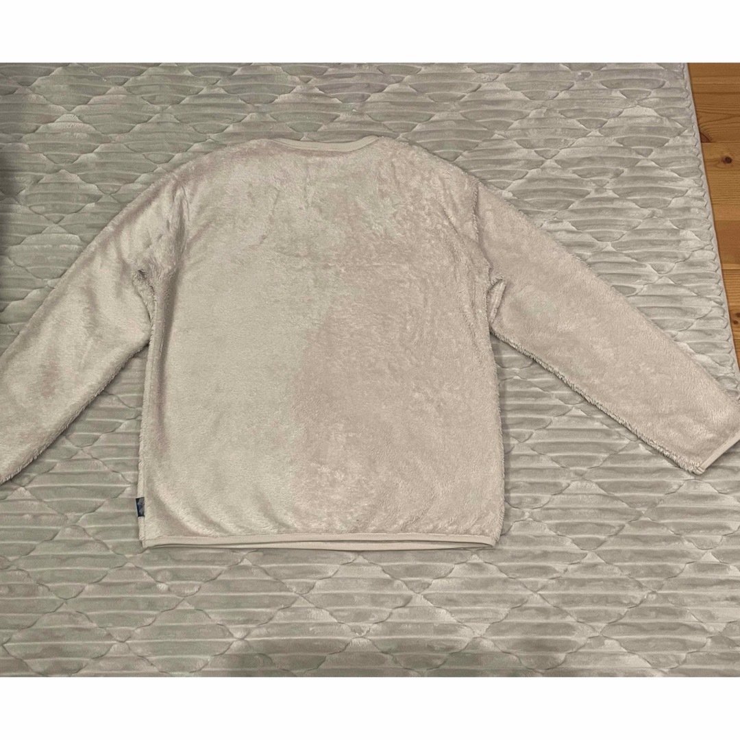 UNIQLO(ユニクロ)のユニクロ　フリース　クルーネックTシャツ(長袖) キッズ/ベビー/マタニティのキッズ服女の子用(90cm~)(Tシャツ/カットソー)の商品写真