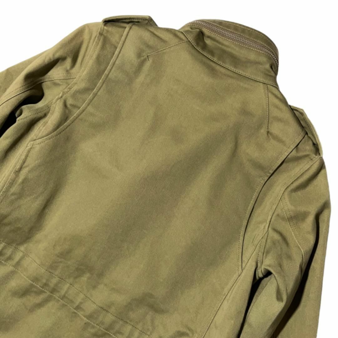 スタニングルアー ミリタリージャケット 0サイズ S カーキ アウター 7分袖