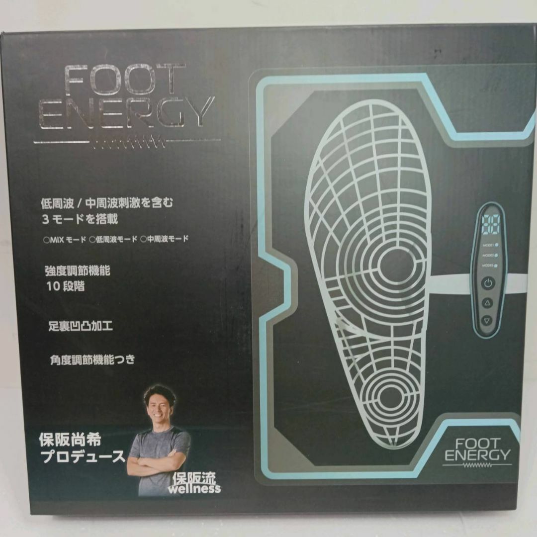 スポーツ/アウトドア【美品】FOOT ENERGY 保阪尚希プロデュース 足裏 トレーニング EMS