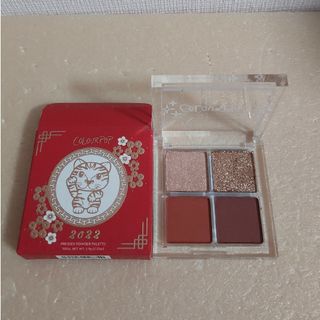 カラーポップ(colourpop)の【未使用※】カラーポップ　プレスドパウダーパレットGet 'Em Tiger(アイシャドウ)