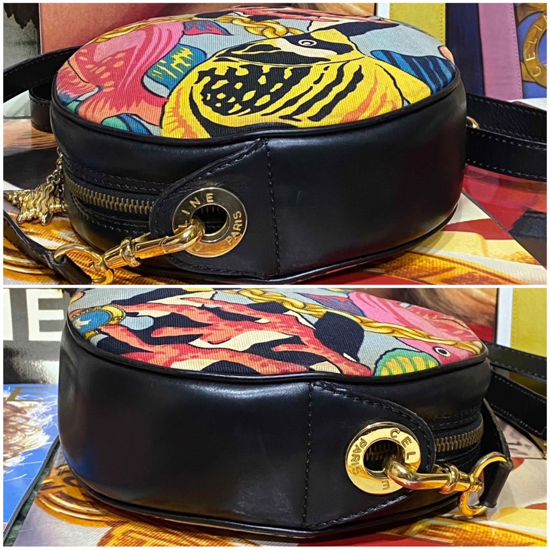 CELINE - 超希少 90'S VINTAGE CELINE サークル型 ショルダー CELINE - 超希少 90'S VINTAGE CELINE サークル型 ショルダー