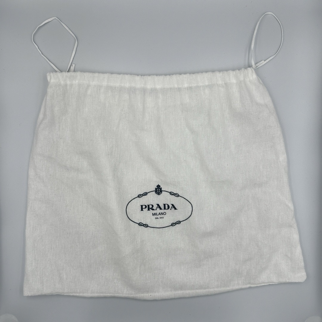 PRADA - PRADA クレオ ハンドバッグ ショルダーバッグ ホワイト PRADA - PRADA クレオ ハンドバッグ ショルダーバッグ ホワイト