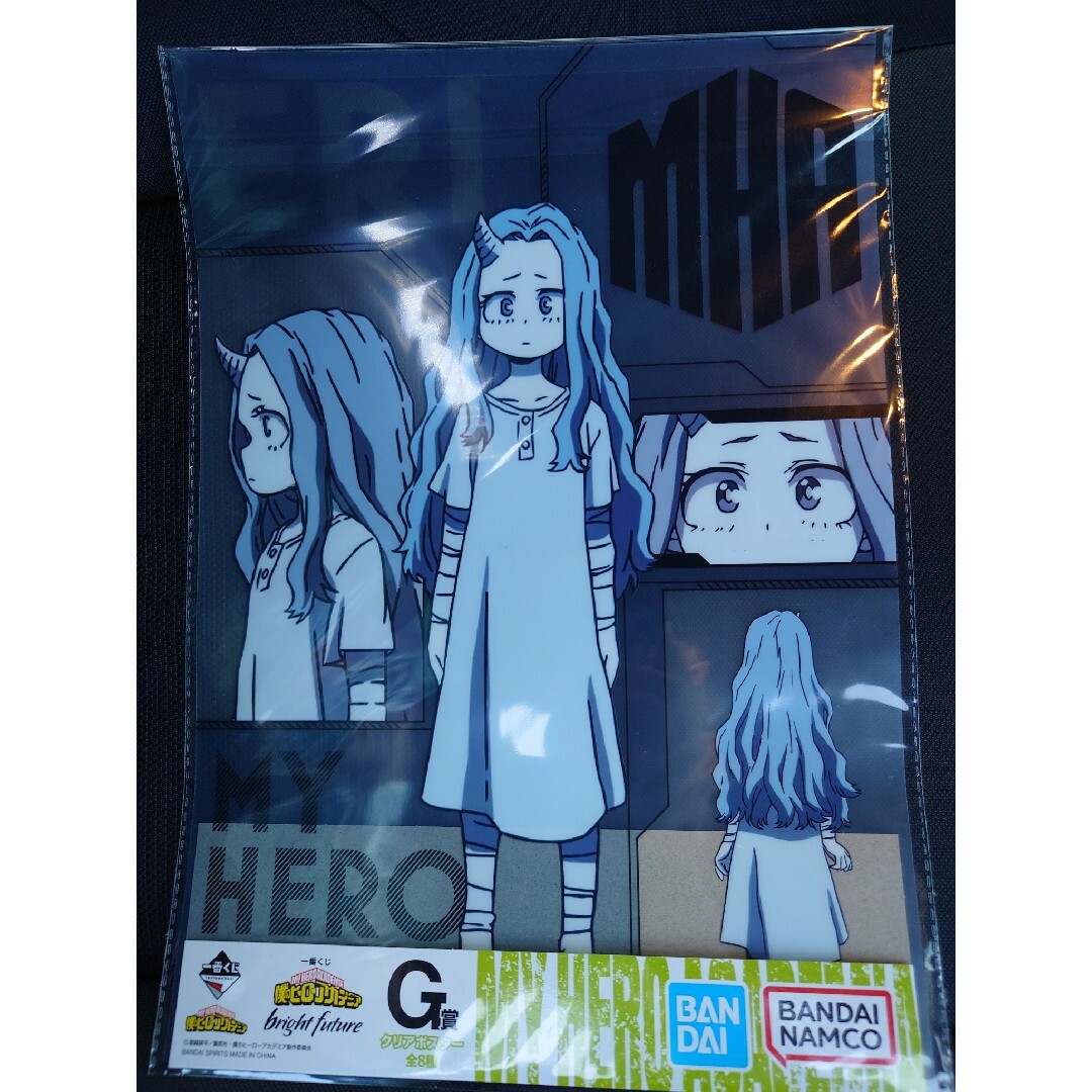 僕のヒーローアカデミア　クリアポスター エンタメ/ホビーのおもちゃ/ぬいぐるみ(キャラクターグッズ)の商品写真