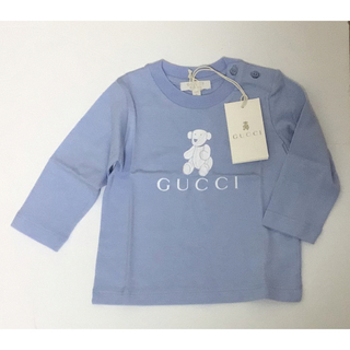 グッチ(Gucci)の期間限定値引きタグ付新品GUCCI グッチベイビー　長袖シャツ　6-9ヶ月(Ｔシャツ)