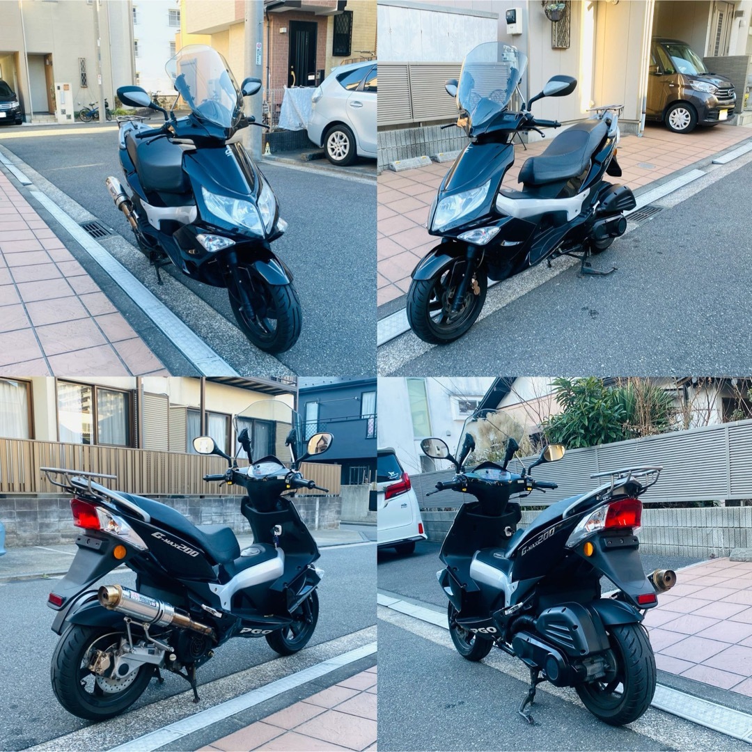 PGOPGO G-MAX200ほぼ美車です^_^艶ピカ綺麗な一台♪タイムSALE中