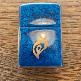 ジッポー(ZIPPO)のキリンスーパーファイアzippo 2002 ストーンウォッシュ　ブルー(タバコグッズ)