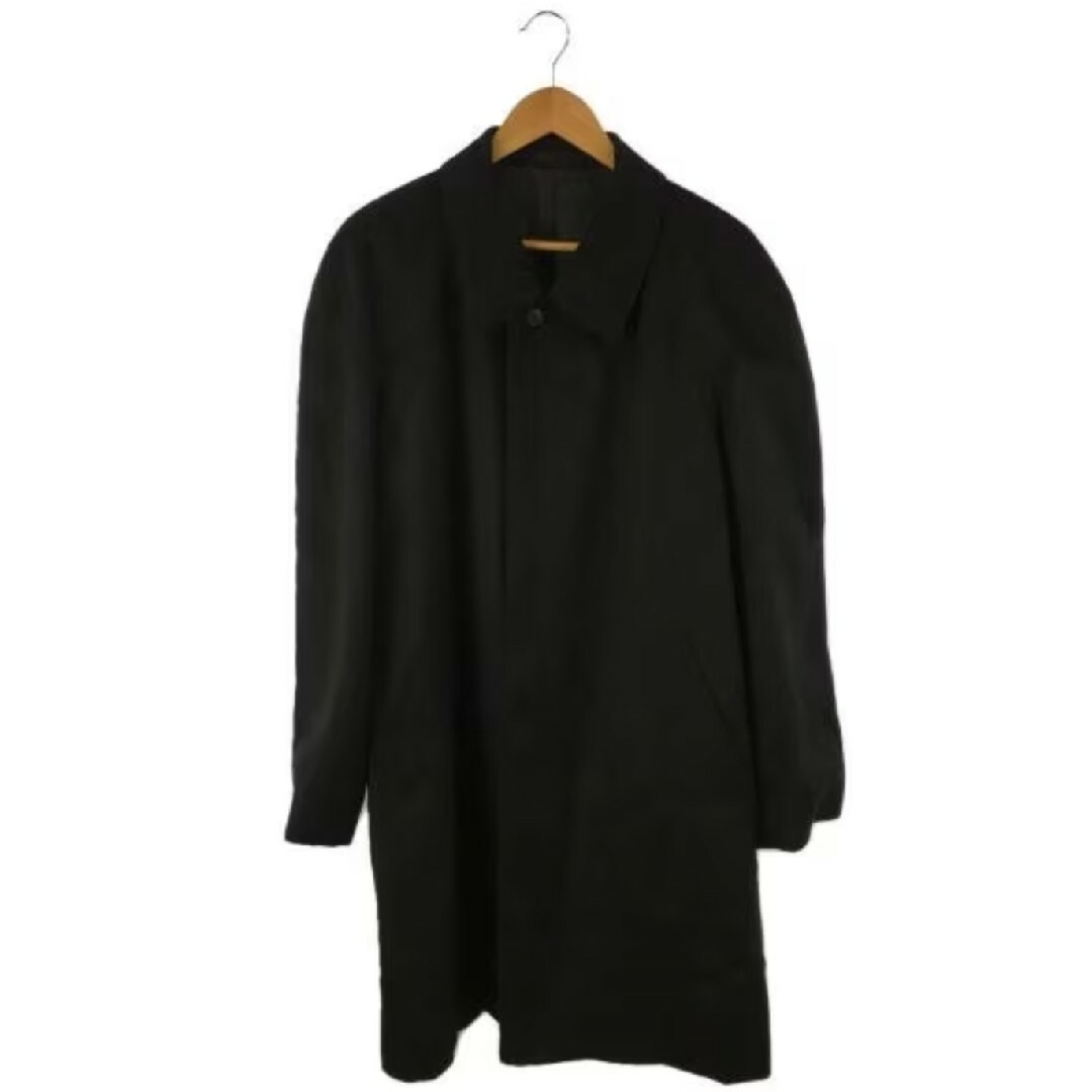 Yves Saint Laurent(イヴサンローラン)のステンカラーコート　イブサンローラン シルク100% メンズのジャケット/アウター(ステンカラーコート)の商品写真