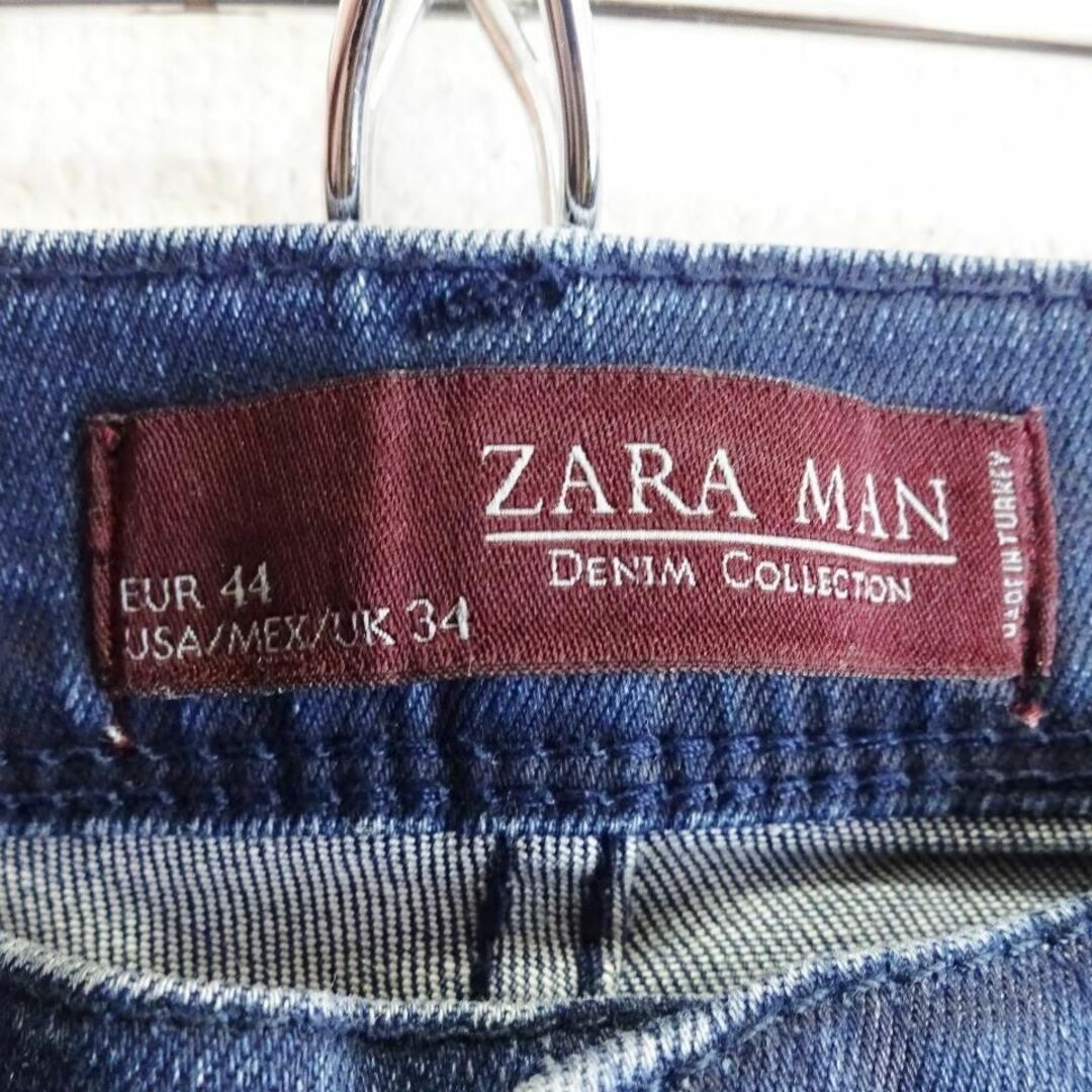 ZARA(ザラ)のZARA MAN　3Dスリムフィットデニム　W86cm　強ストレッチ　トルコ製 メンズのパンツ(デニム/ジーンズ)の商品写真