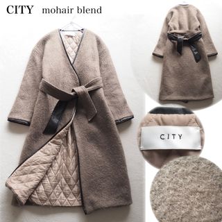 シティ(CITY)のCITY × STUDIOUS SHAGGY QUILTING OUTER(ロングコート)