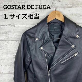 フーガ(FUGA)の極美品　GOSTAR DE FUGA ダブルライダースジャケット　シープレザー(ライダースジャケット)