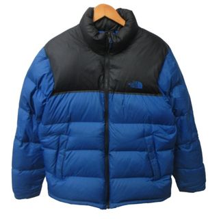 ザノースフェイス(THE NORTH FACE)のザノースフェイス ヌプシ ダウンジャケット ND51500Z 青 Mサイズ(ダウンジャケット)