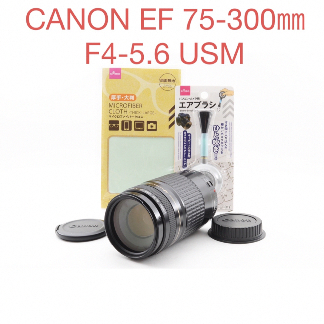 ☆キヤノン CANON EF 75-300㎜F4-5.6 USM☆ ☆キヤノン CANON EF 75-300㎜F4-5.6 USM☆