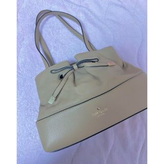 ケイトスペードニューヨーク(kate spade new york)のKate Spade ケイトスペード ハンドバック ベージュ(ハンドバッグ)