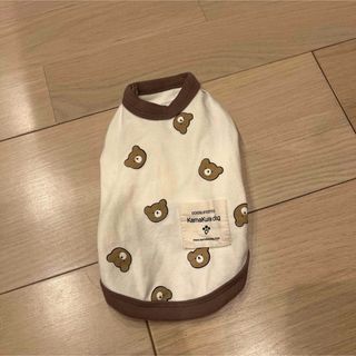 カマクラドッグ(KAMAKURA DOG)の新品 未使用 犬服 犬 ドッグウェア Tシャツ ペット服 くま クマ トップス(犬)