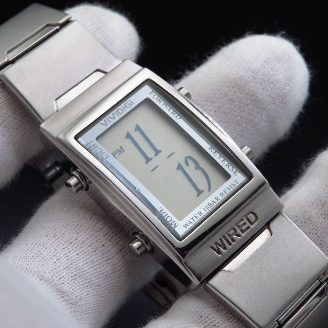 SEIKO(セイコー)のALBA WIRED VIVIDIGI デジタル腕時計 SEIKO ワイアード メンズの時計(腕時計(デジタル))の商品写真