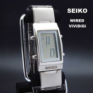 セイコー(SEIKO)のALBA WIRED VIVIDIGI デジタル腕時計 SEIKO ワイアード(腕時計(デジタル))