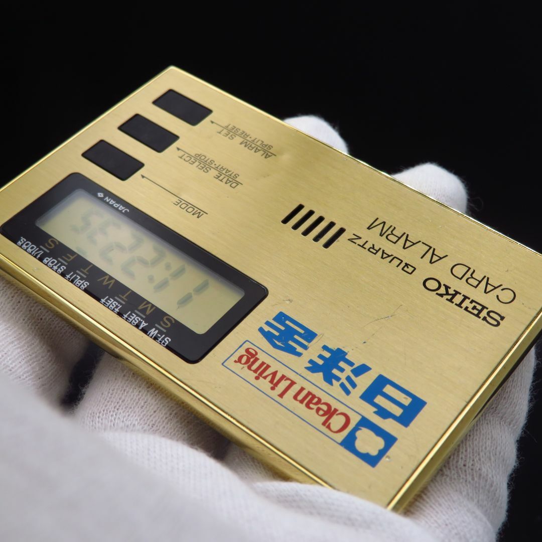 SEIKO(セイコー)のSEIKO CARD ALARM レトロ ポケットウォッチ メンズの時計(腕時計(デジタル))の商品写真