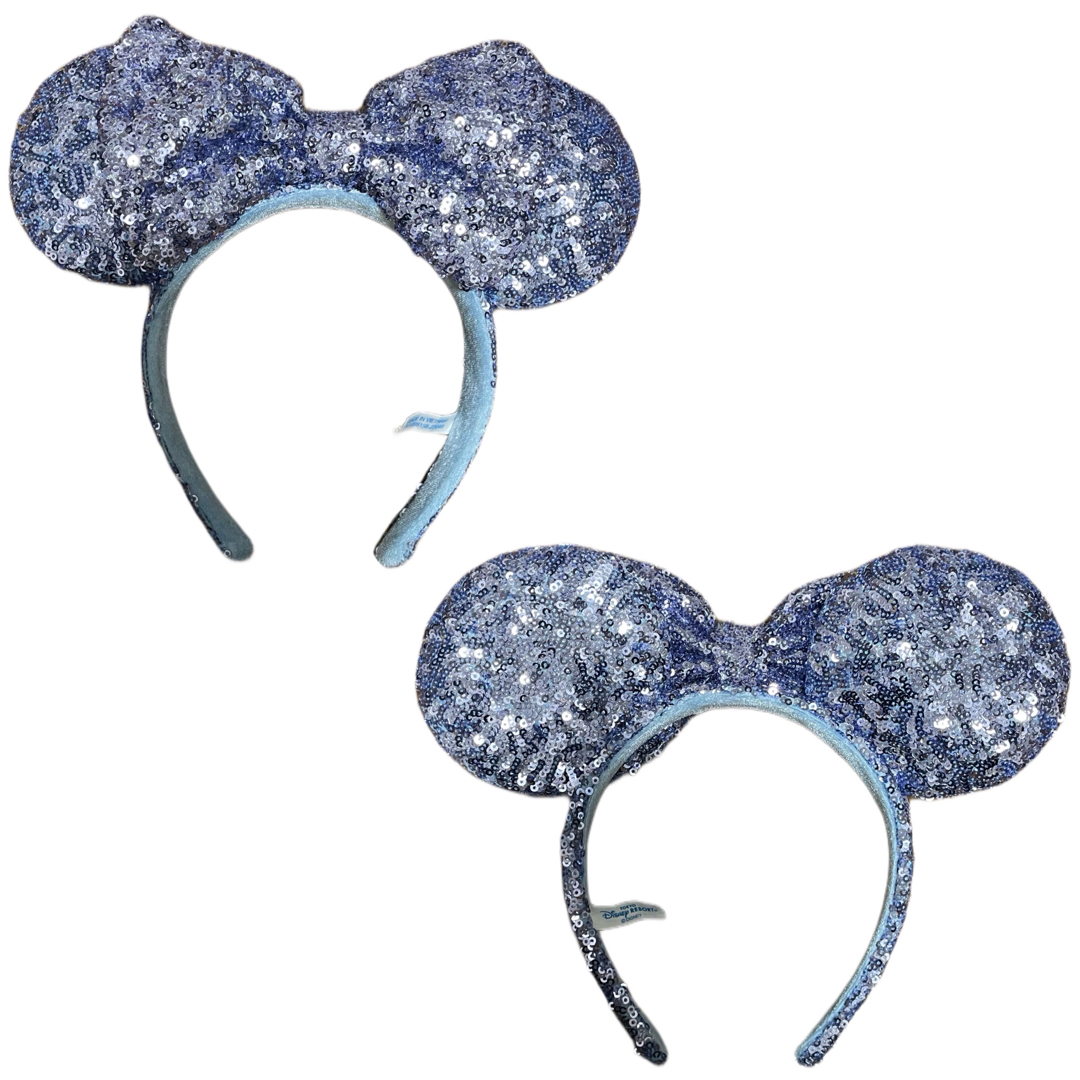 Disney(ディズニー)のディズニー Disney カチューシャ　キラキラ　スパンコール レディースのヘアアクセサリー(カチューシャ)の商品写真