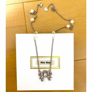 ミュウミュウ ネックレスの通販 77点 | miumiuのレディースを買うなら 