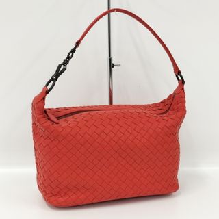 ボッテガヴェネタ(Bottega Veneta)のBOTTEGA VENETA イントレチャート ショルダーバッグ レザー(ショルダーバッグ)