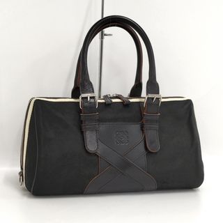 ロエベ(LOEWE)のLOEWE ボストンバッグ スエード ブラック 270406(ボストンバッグ)