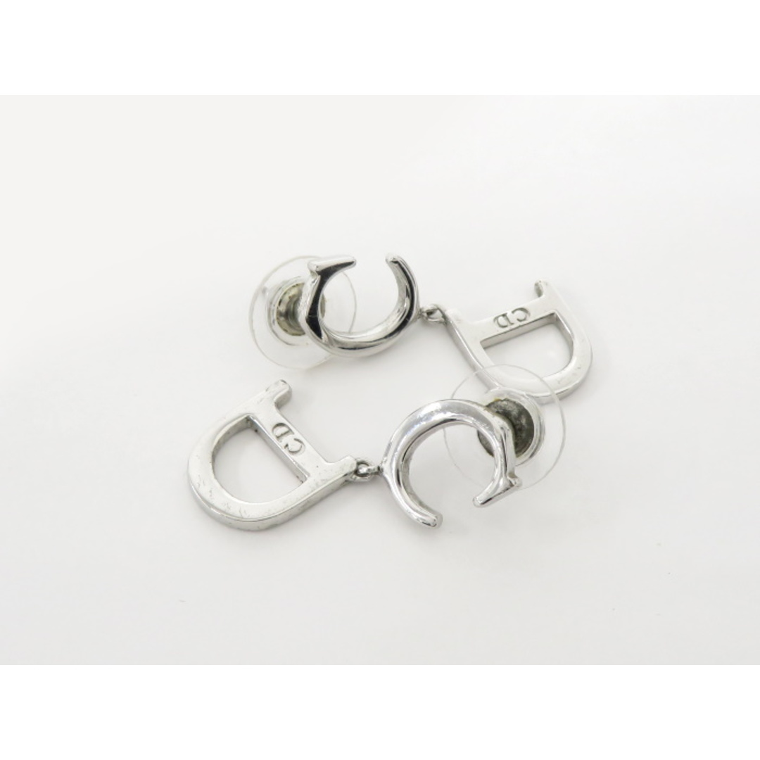 Christian Dior - Christian Dior ピアス CDロゴ シルバーの通販 Christian Dior - Christian Dior ピアス CDロゴ シルバーの通販
