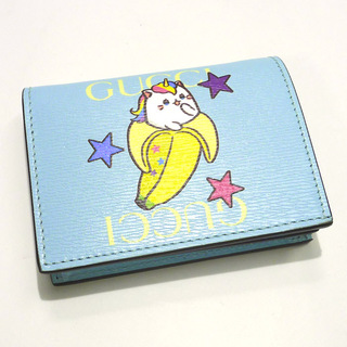 グッチ(Gucci)のGUCCI レインボー＆スター ばなにゃ カードケース 二つ折り コンパクト財布(財布)