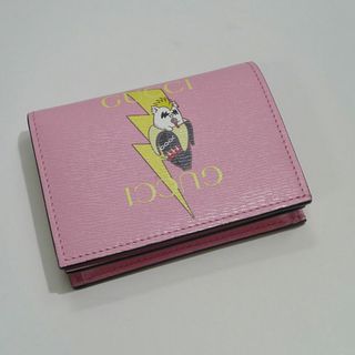 グッチ(Gucci)のGUCCI ライトニングボルト ばなにゃ カードケース 二つ折り コンパクト財布(財布)