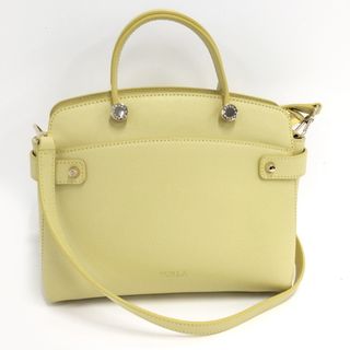 フルラ(Furla)のFURLA 2WAY ショルダーバッグ ハンドバッグ PVC イエロー(その他)