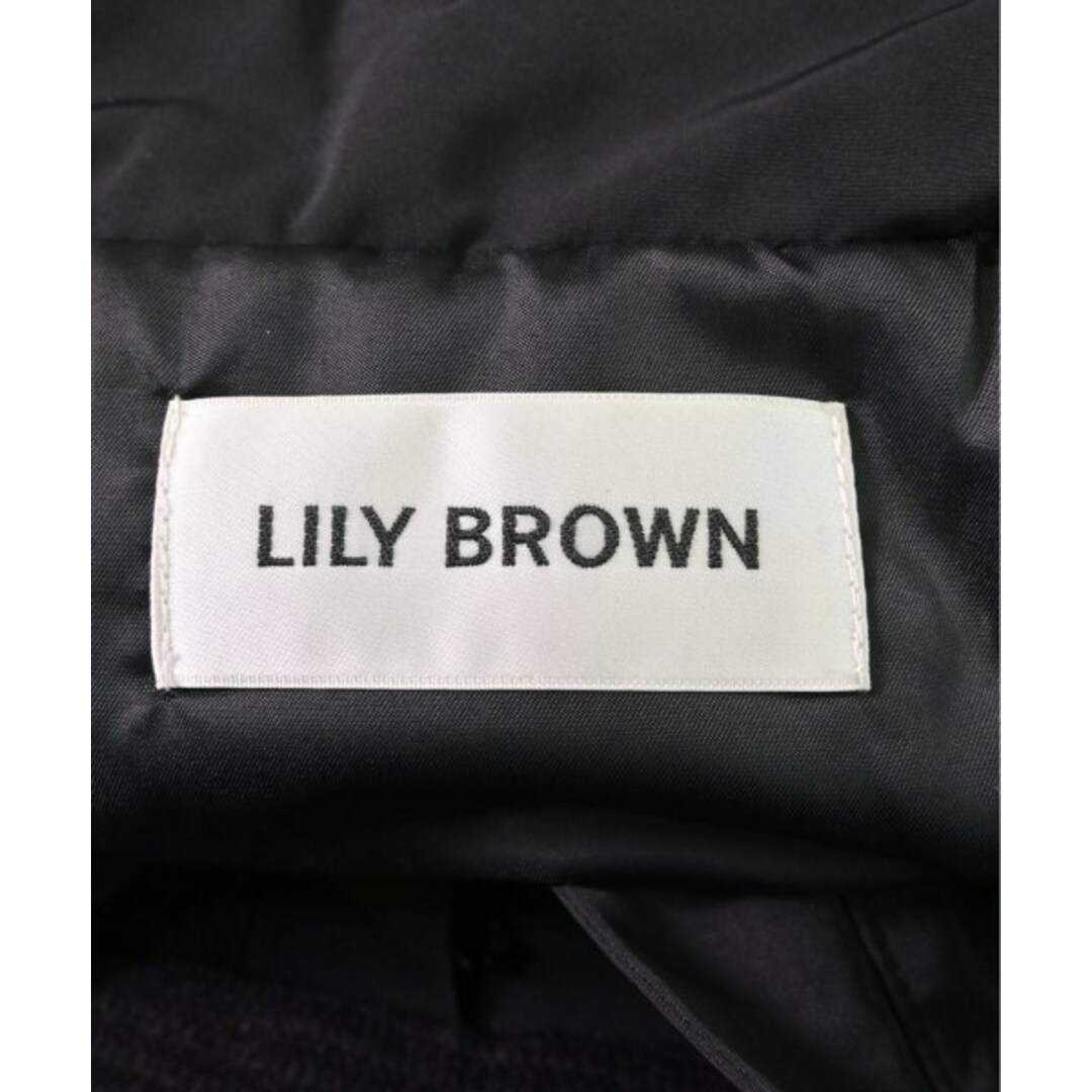 Lily Brown(リリーブラウン)のLILY BROWN リリーブラウン ダウンジャケット/ダウンベスト F 黒 【古着】【中古】 レディースのジャケット/アウター(ダウンジャケット)の商品写真