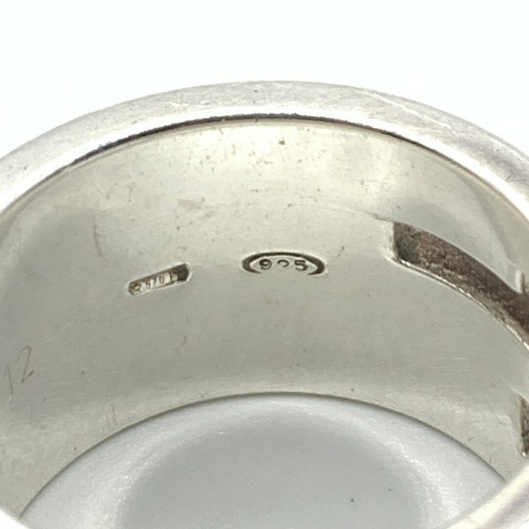 Gucci(グッチ)のGUCCI グッチ ブランデッドG シルバーリング SV925 Size 12号 メンズのアクセサリー(リング(指輪))の商品写真