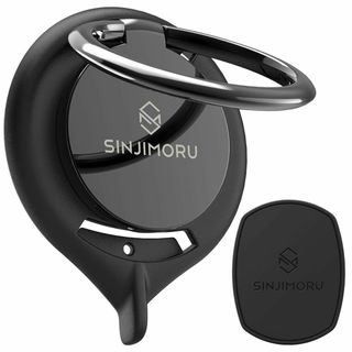 【人気商品】Sinjimoru スマホリングホルダー、ワイヤレス充電対応 脱着可(その他)