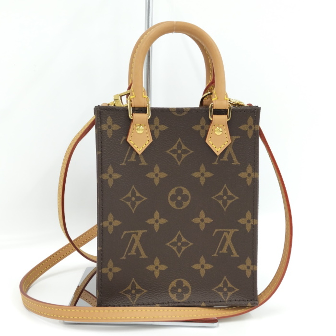 LOUIS VUITTON プティット サックプラ 2WAY ショルダーバッグモノグラムサイズ