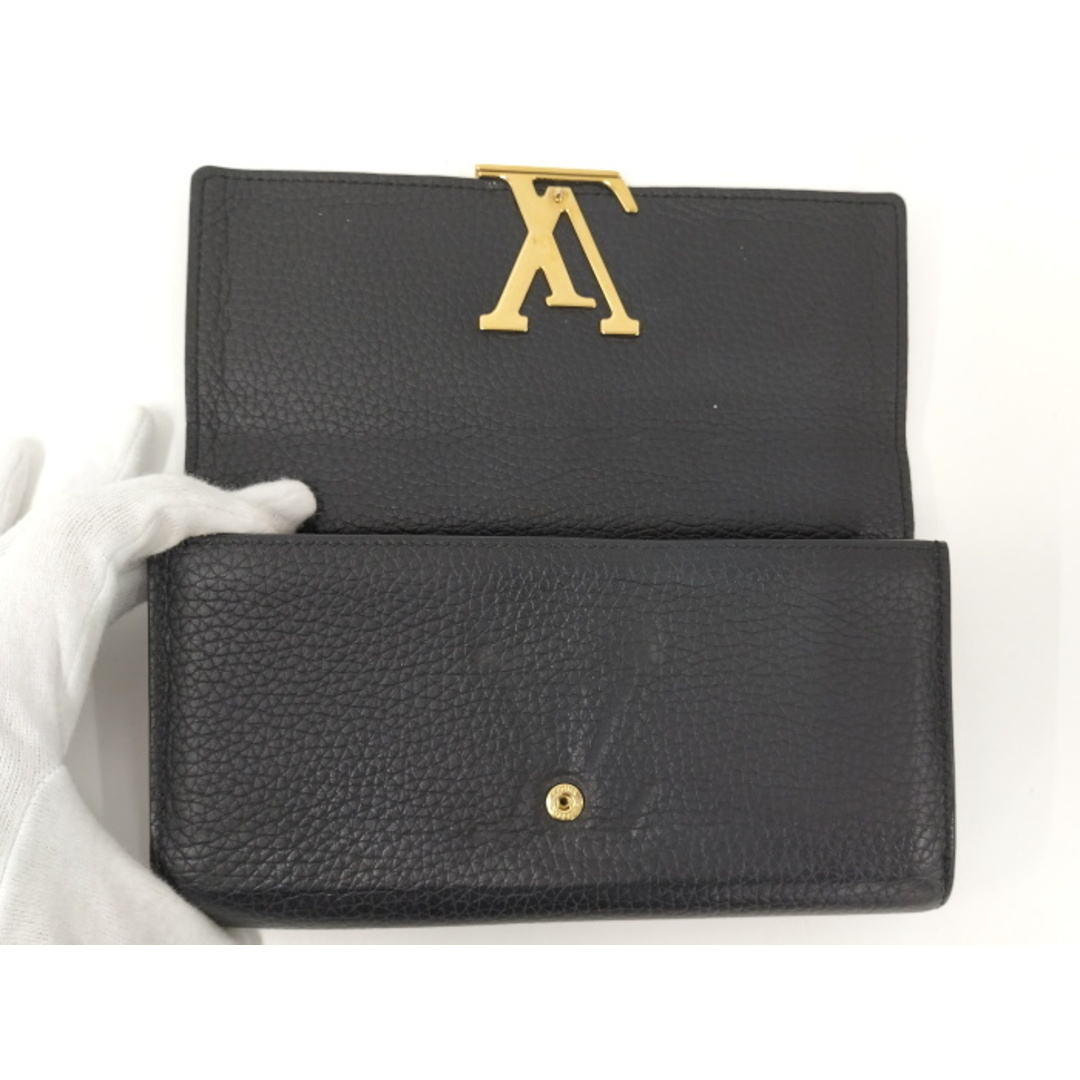 LOUIS VUITTON ポルトフォイユ カプシーヌ 二つ折り長財布 パイソン LOUIS VUITTON ポルトフォイユ カプシーヌ 二つ折り長財布 パイソン